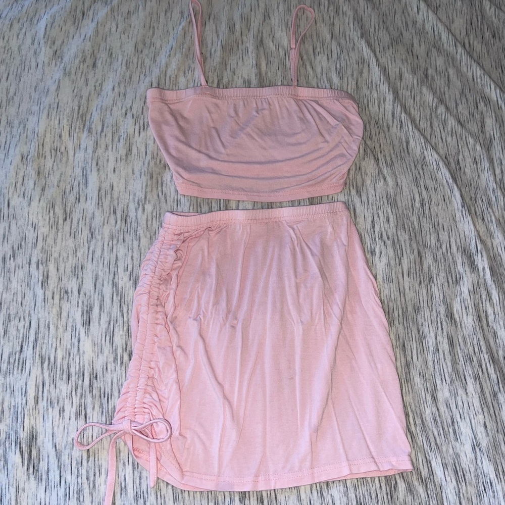 Baby pink 2 piece set